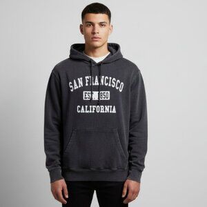 San Francisco California Hoodie Sweatshirt Size XL Vintage Wash Pullover